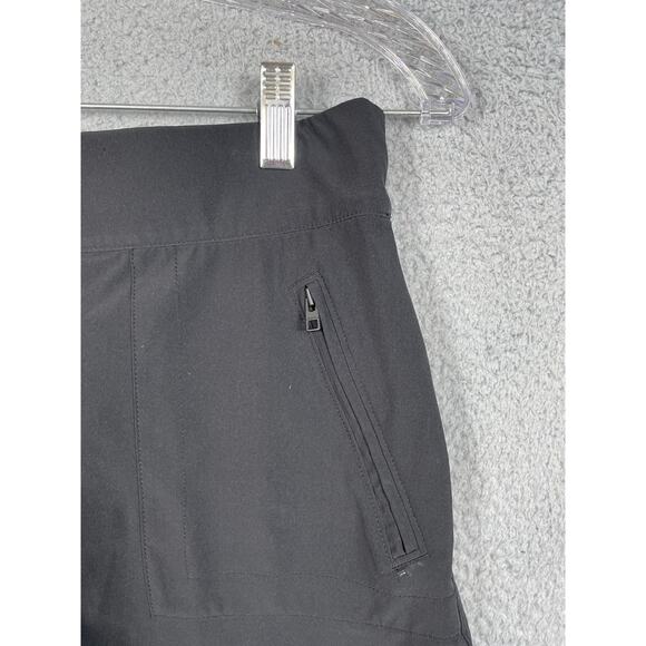 Athleta Womens Size 2 Black Pull On Shorts Cargo - Picture 6 of 7